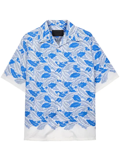 Prada short-sleeved cotton shirt