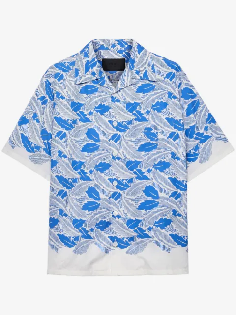 Prada short-sleeved cotton shirt