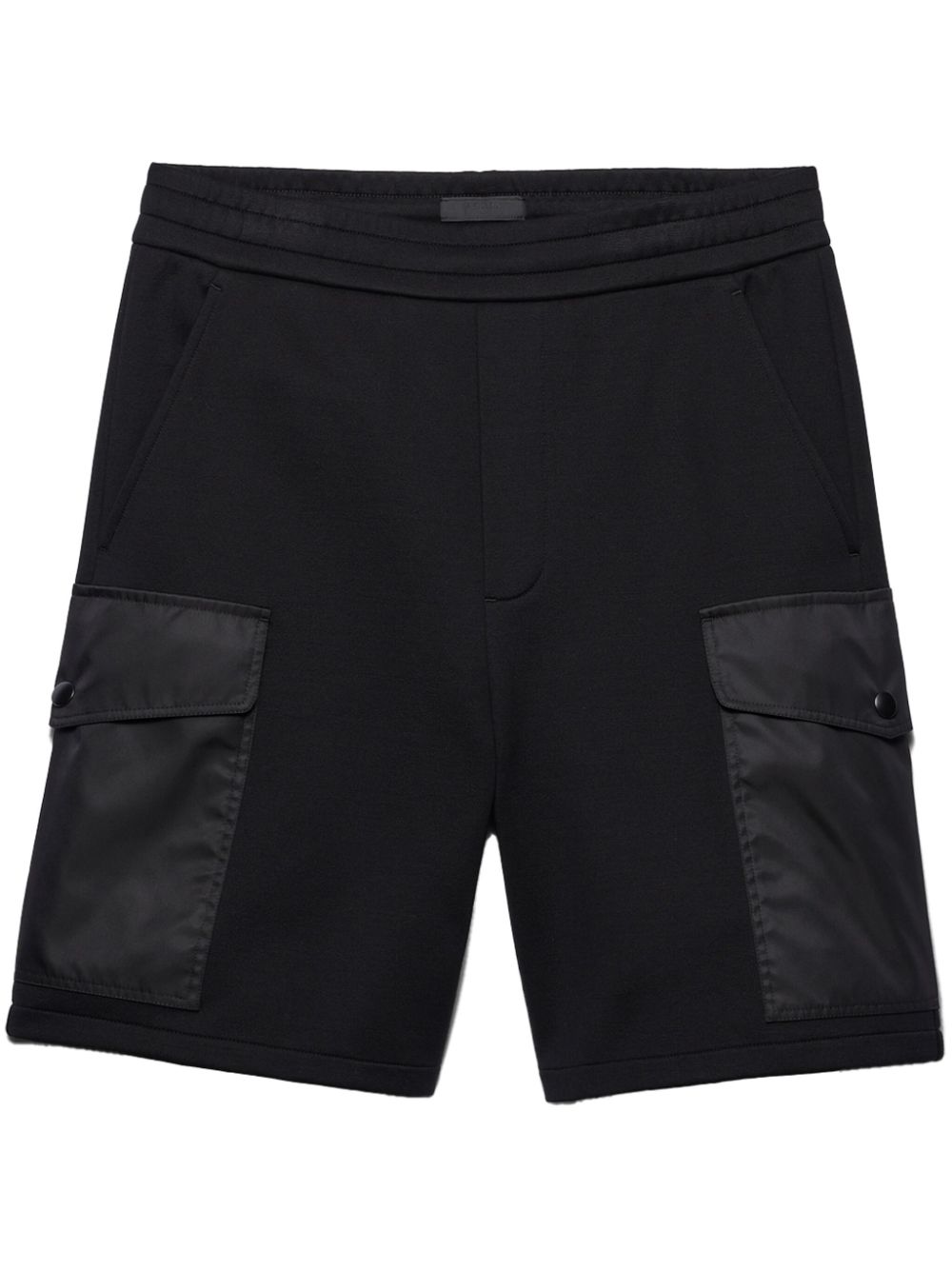 Prada cotton cargo shorts - Black