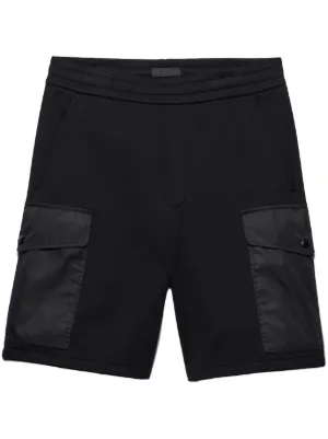 Prada Re-Nylon Bermuda Black Cargo outlet shorts. Mens Size 48 Medium Made In Italy. Ma