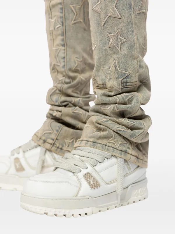 GUAPI Vintage Stars Jeans | Neutrals | FARFETCH