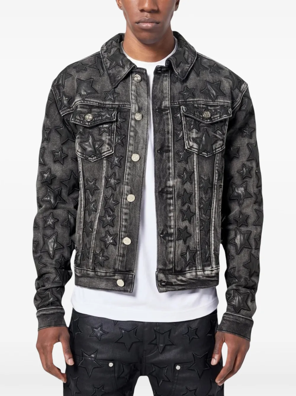 GUAPI Obsidian Black Stars jack - Zwart