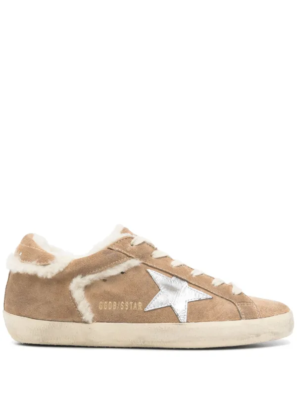 Golden Goose Super-Star Sneakers | Brown | FARFETCH