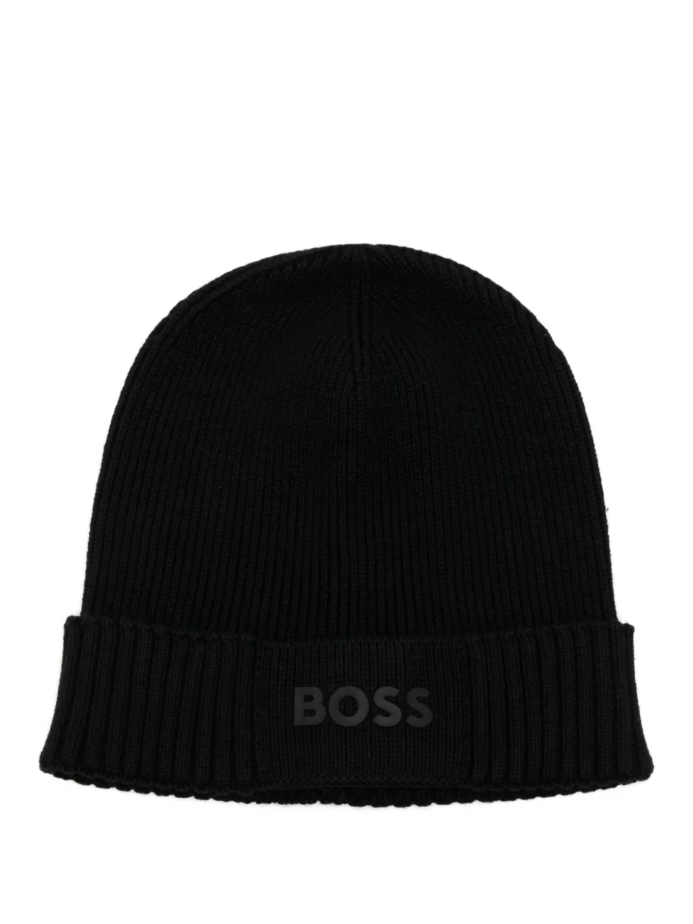 Hugo Boss Asic Beanie In Black