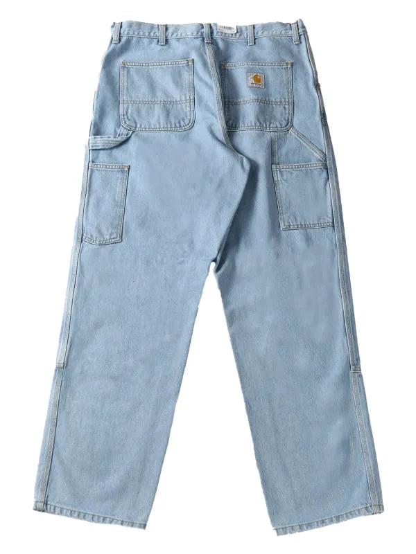 Carhartt ブルーデニム ストレートパンツ Carhartt WIP ストレートジーンズ | ブルー | FARFETCH JP