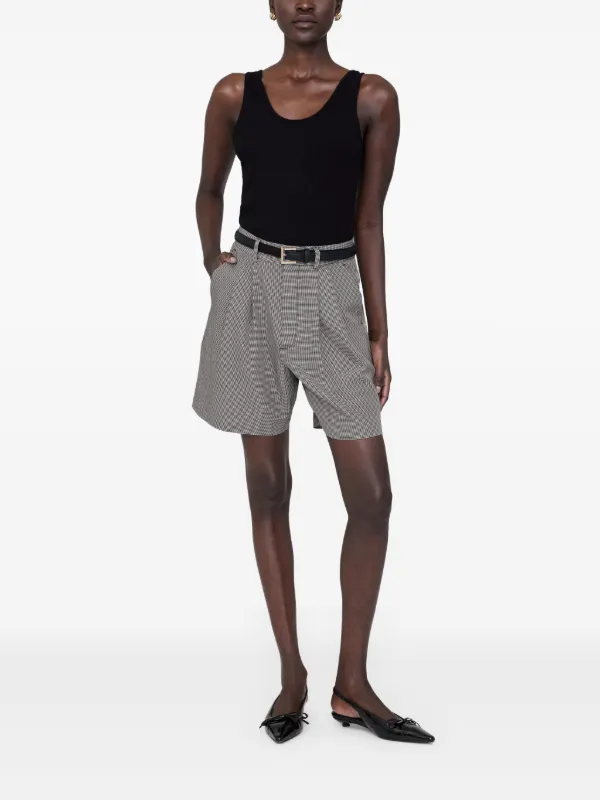 【関税込み】ANINE BING ブラック Carrie ショートパンツ Black Carrie Short | Anine Bing