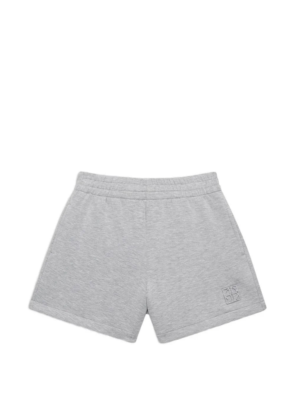 ANINE BING Shorts met logo Grijs