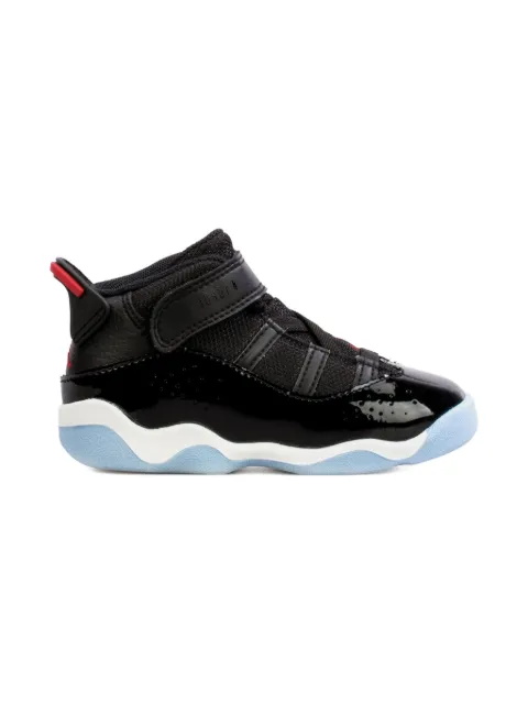 Jordan Kids 6 Rings "Black Gym Red" sneakers