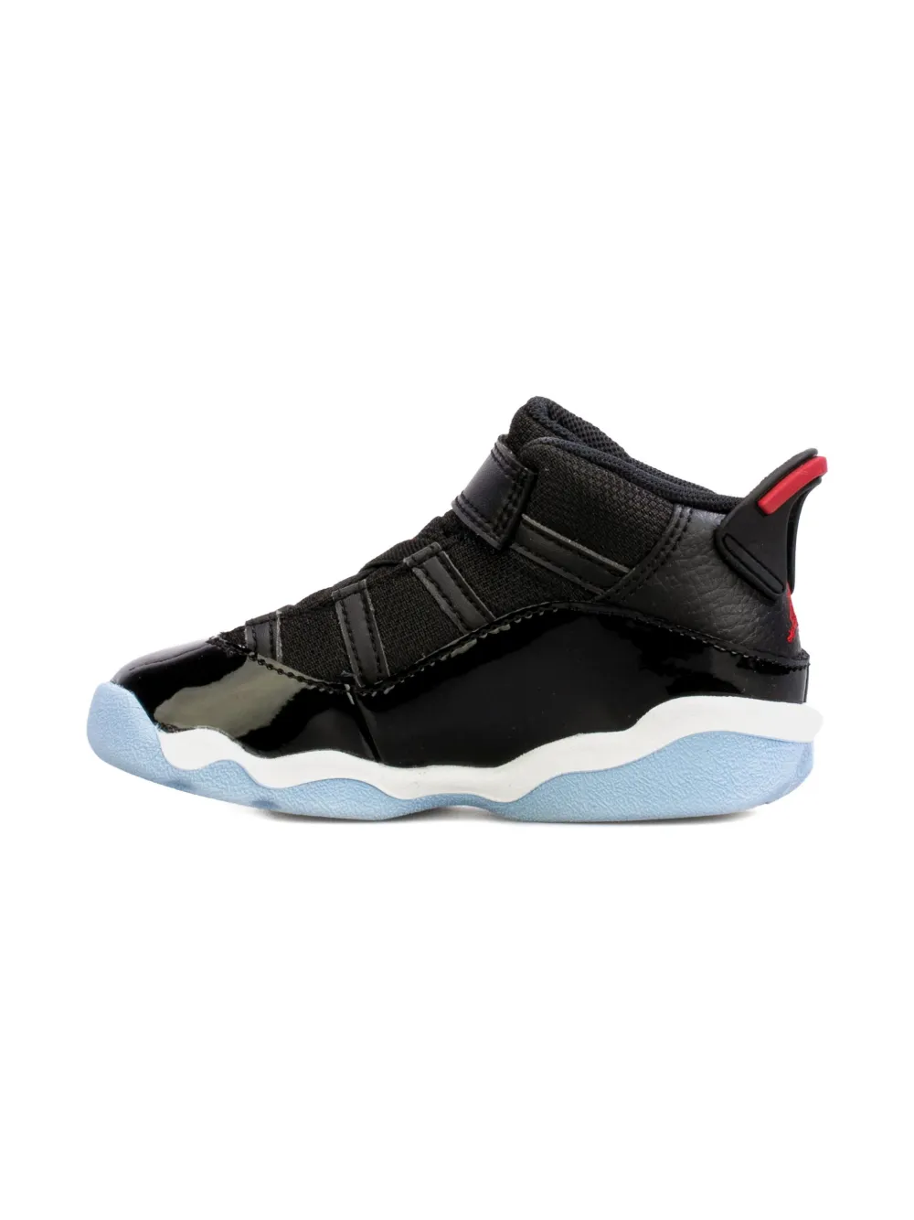 Jordan Kids 6 Rings "Black Gym Red" sneakers Zwart
