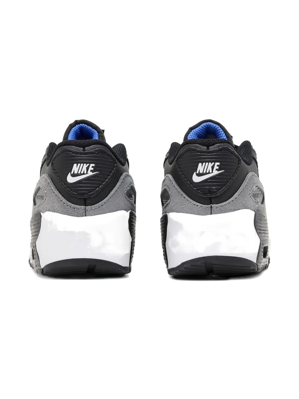 Nike Air Max 90 Leather Sneakers In Gray