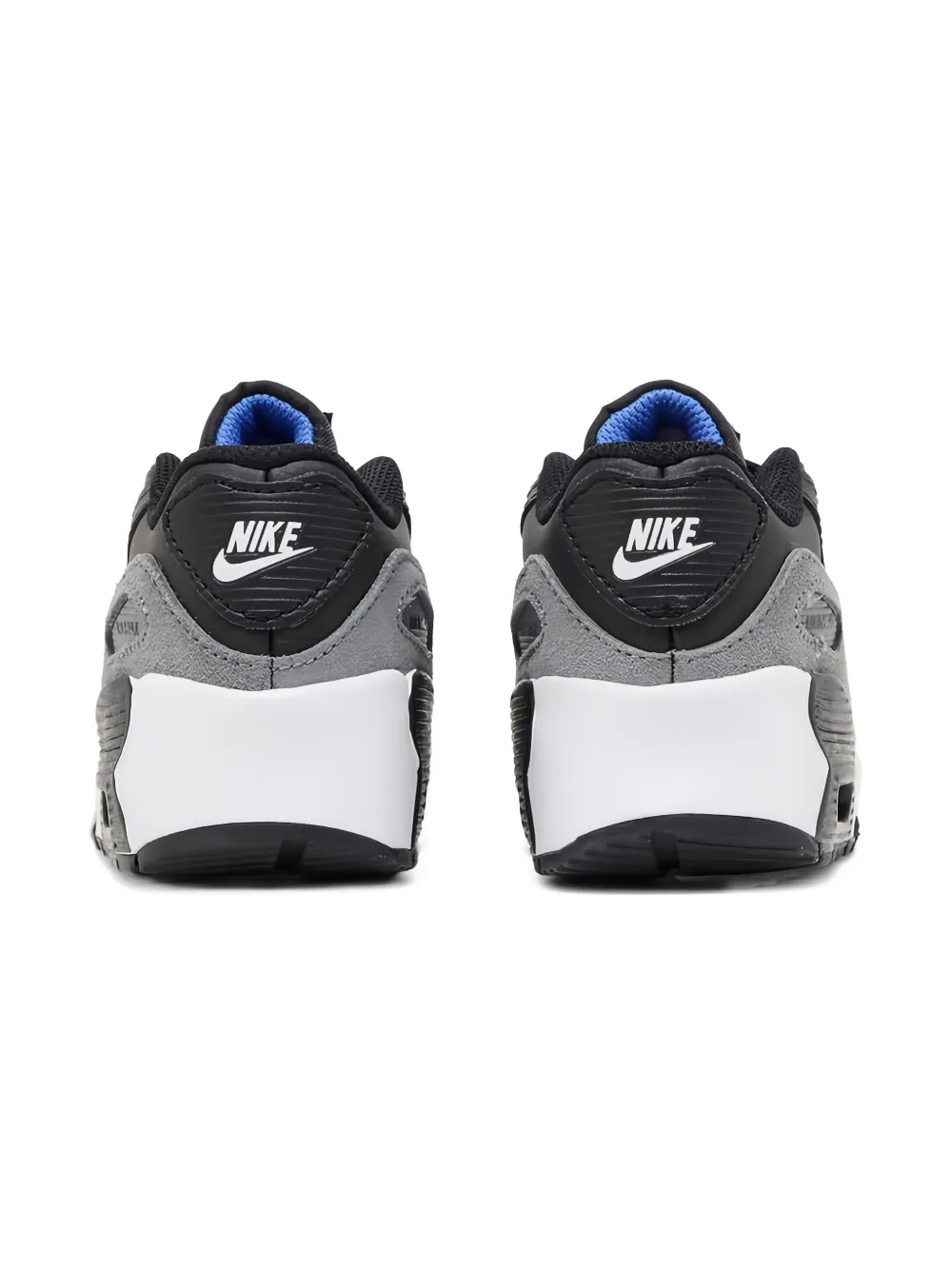 Nike Kids Air Max 90 leather sneakers - Grijs