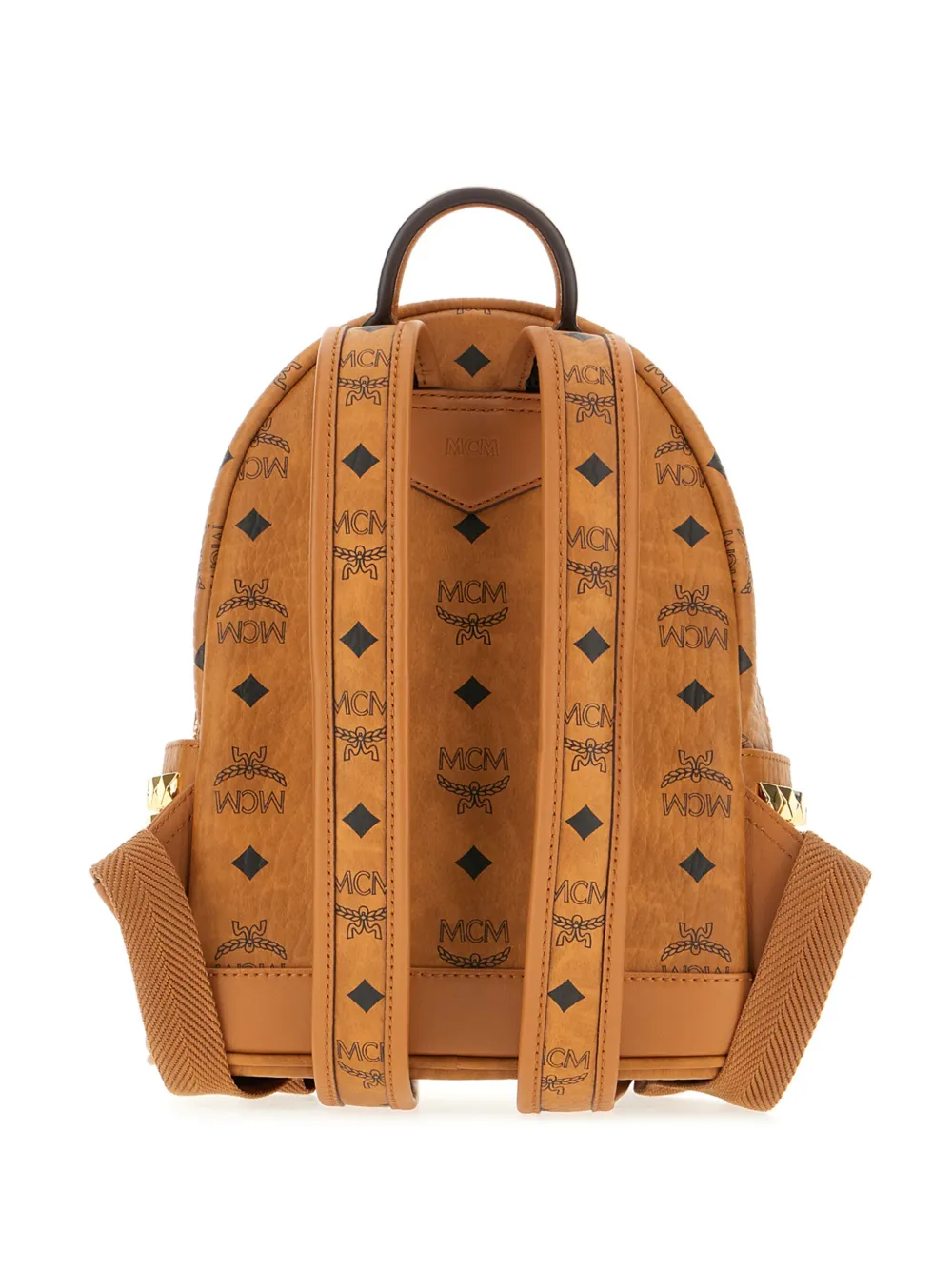 MCM Rugzak met monogramprint Bruin