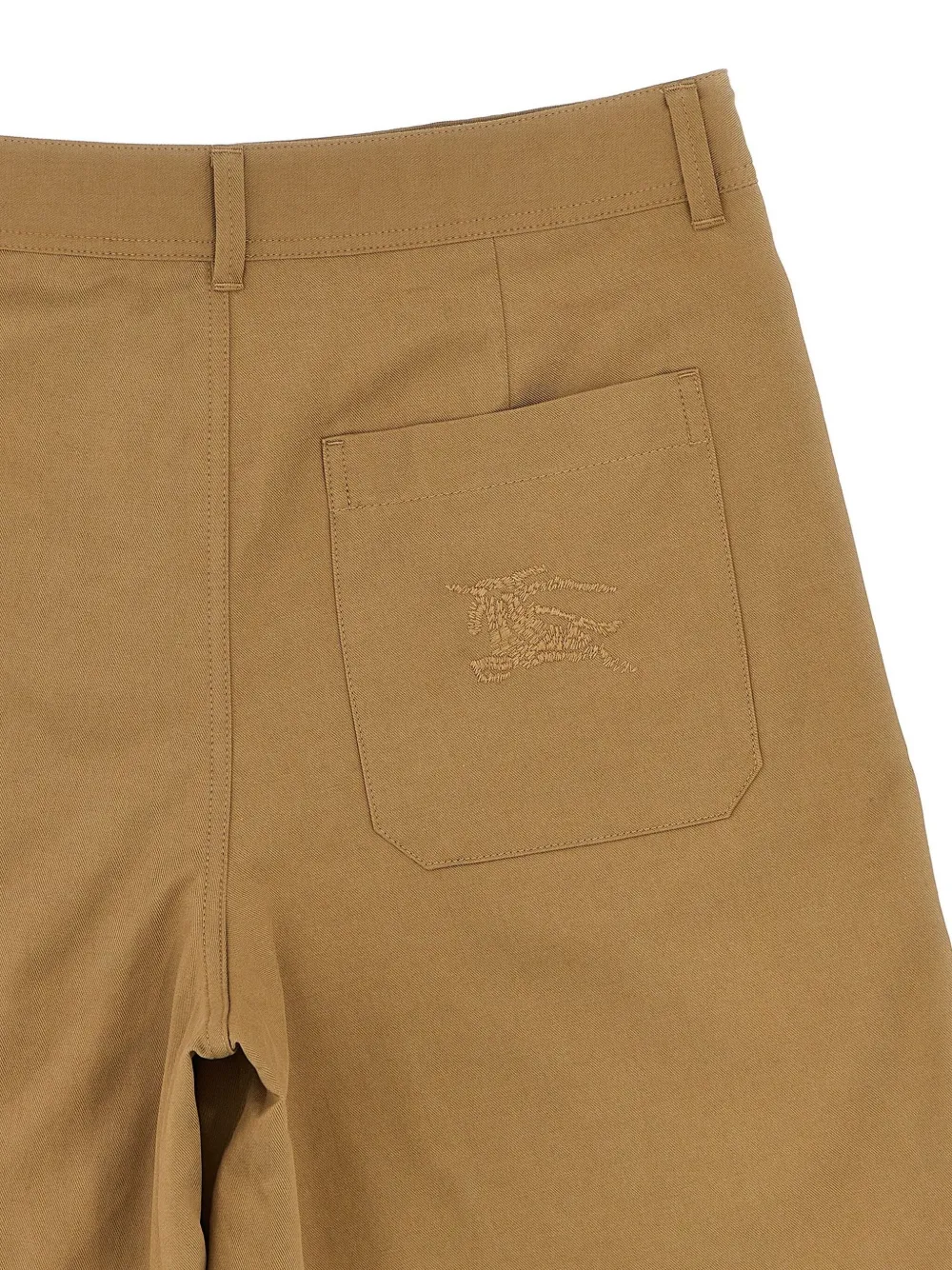 Burberry Kids Bermuda shorts met EKD-borduurwerk Bruin