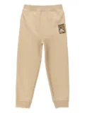 Burberry Kids Jackson track pants - Brown