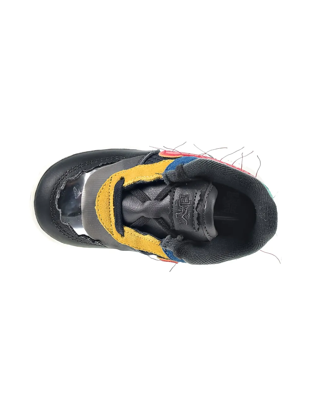 Nike Kids Air Force 1 Low TD "BHM" sneakers Black