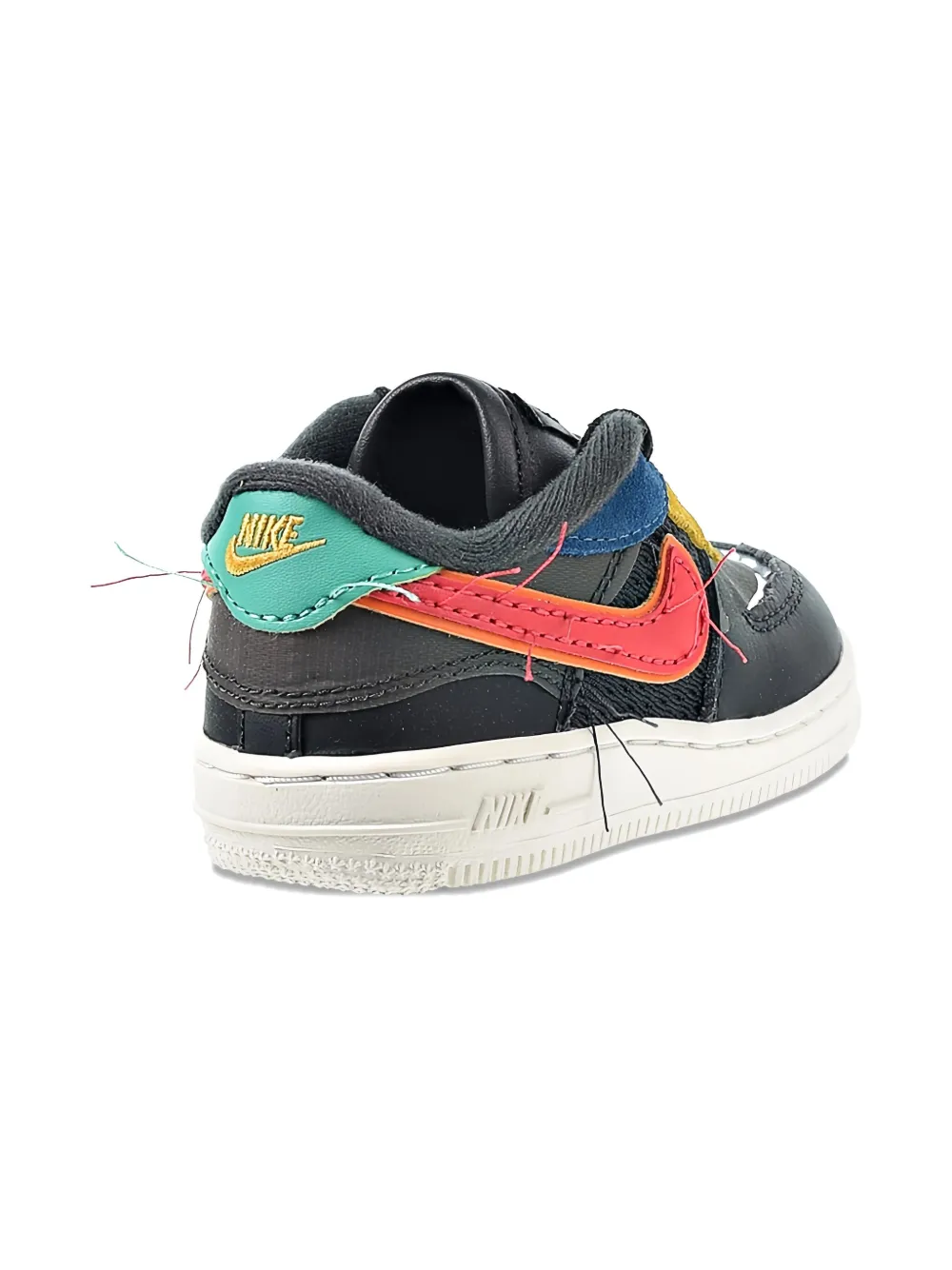 Nike Kids Air Force 1 Low TD "BHM" sneakers Black