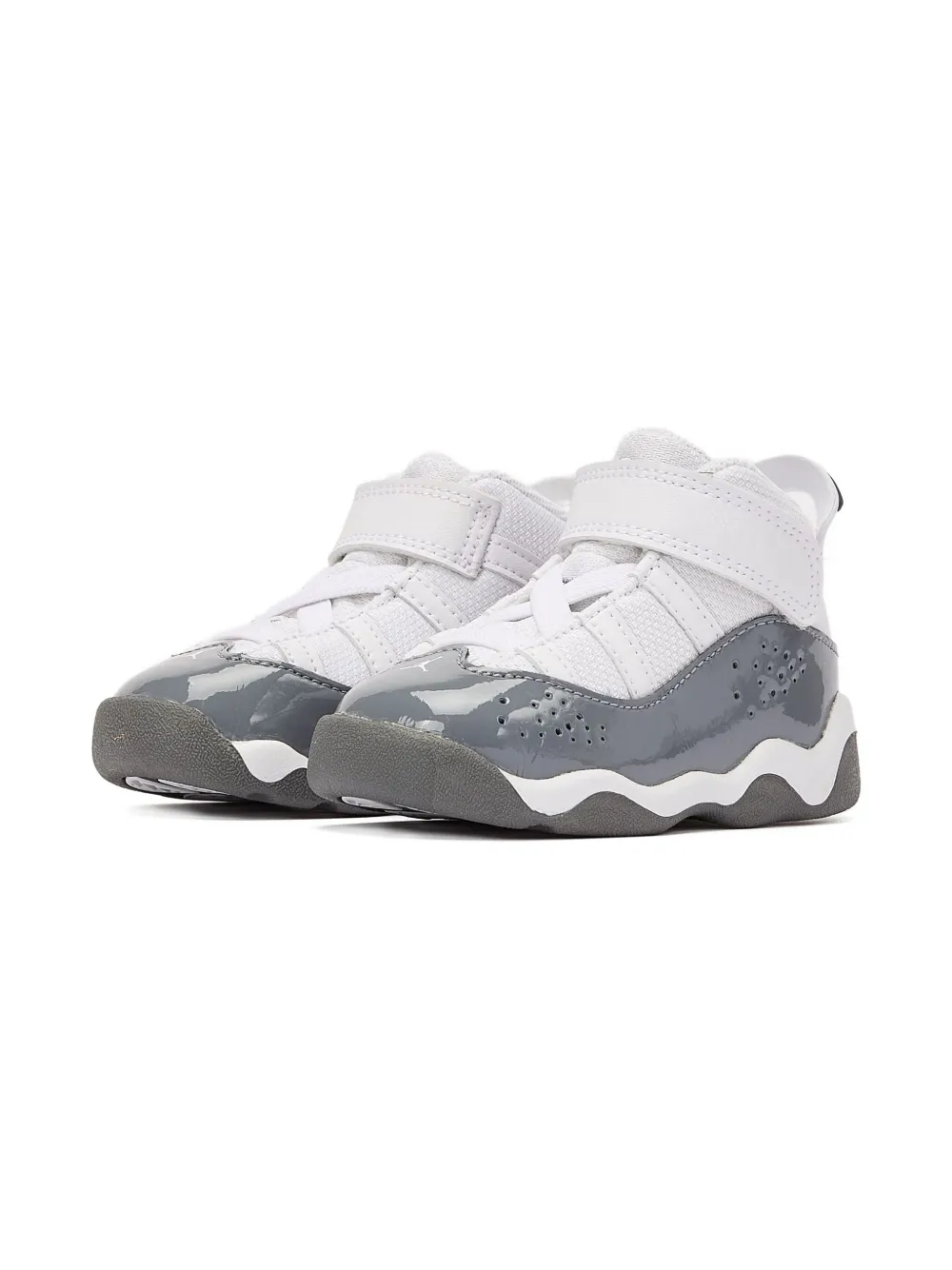 Jordan Kids Jordan 6 Rings "White Cool Grey" sneakers