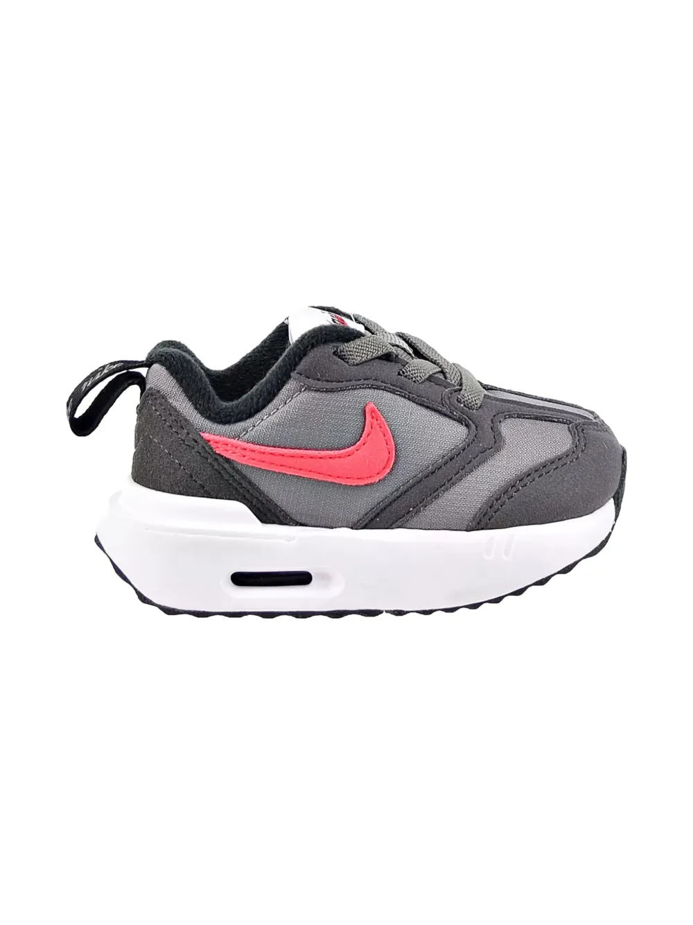 Nike Kids Air Max Dawn "Flat Pewter Siren Red" sneakers Grey