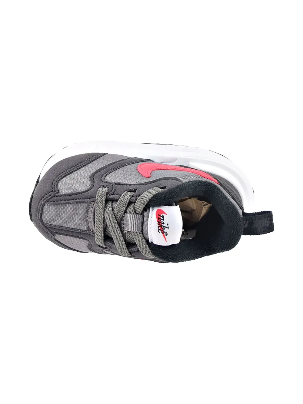 Nike Kids Air Max Dawn "Flat Pewter Siren Red" sneakers Grey
