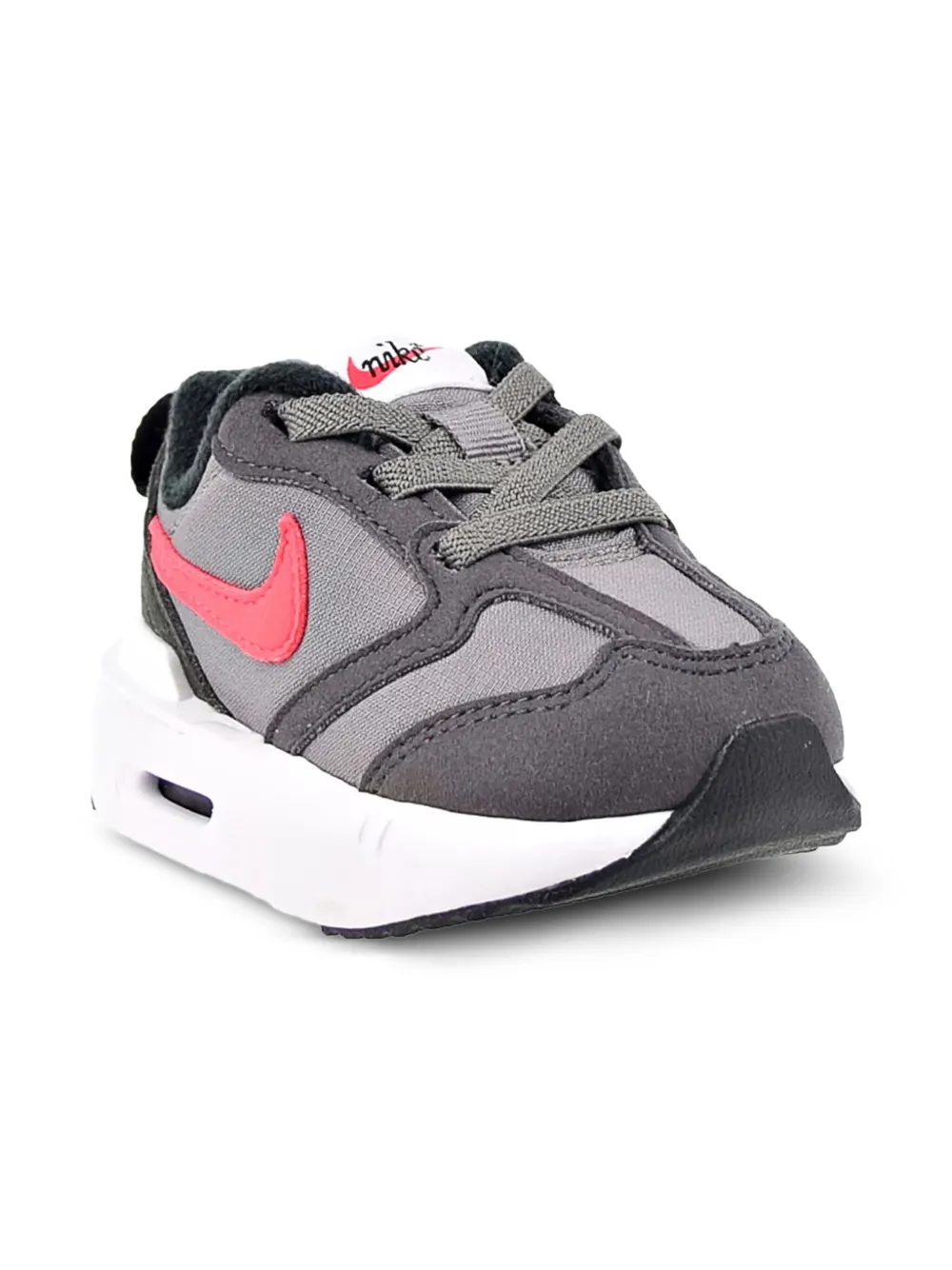 Nike Kids Air Max Dawn "Flat Pewter Siren Red" sneakers Grey
