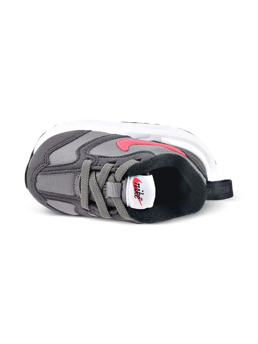 Nike Kids Air Max Dawn "Flat Pewter Siren Red" sneakers Grey