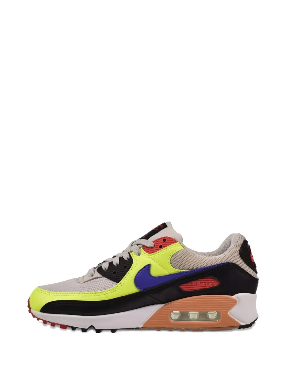 Nike Air Max 90 "Volt Light Bone Light Ultramarine Black" sneakers Grijs