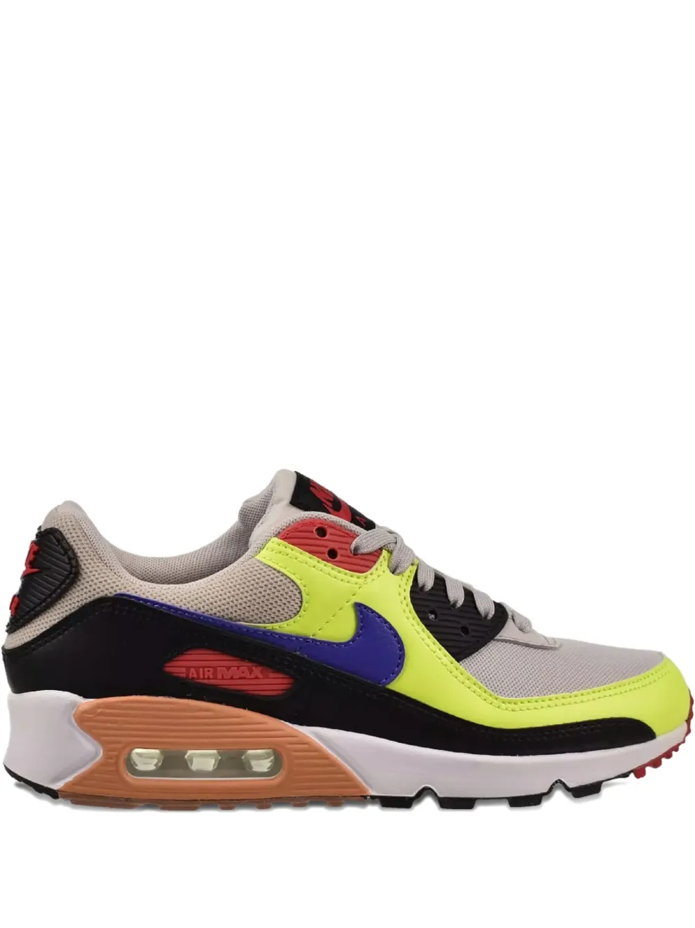 Nike Air Max 90 "Volt Light Bone Light Ultramarine Black" sneakers Grijs