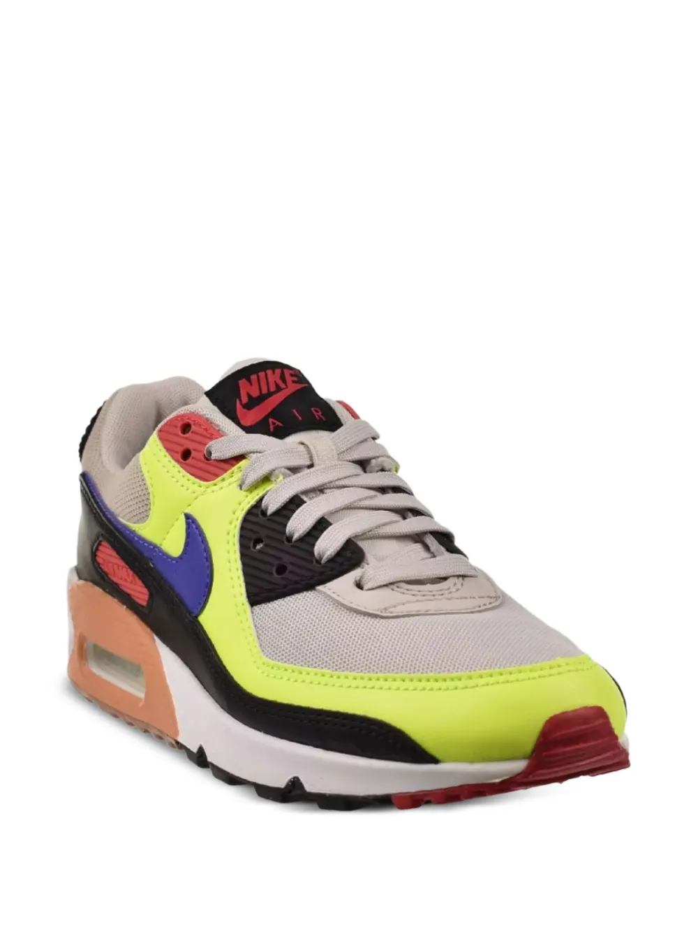 Nike Air Max 90 "Volt Light Bone Light Ultramarine Black" sneakers Grijs