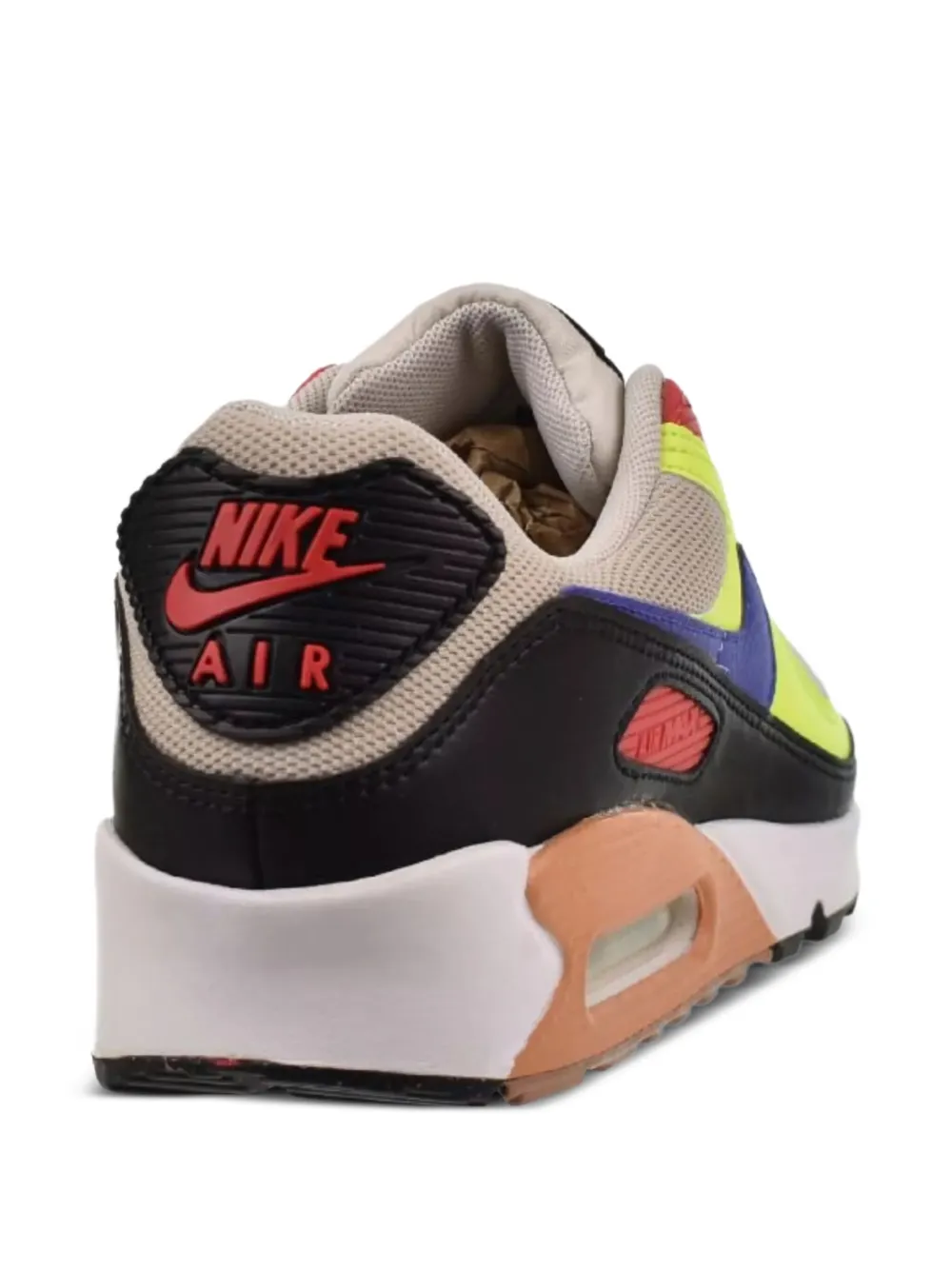 Nike Air Max 90 "Volt Light Bone Light Ultramarine Black" sneakers Grijs