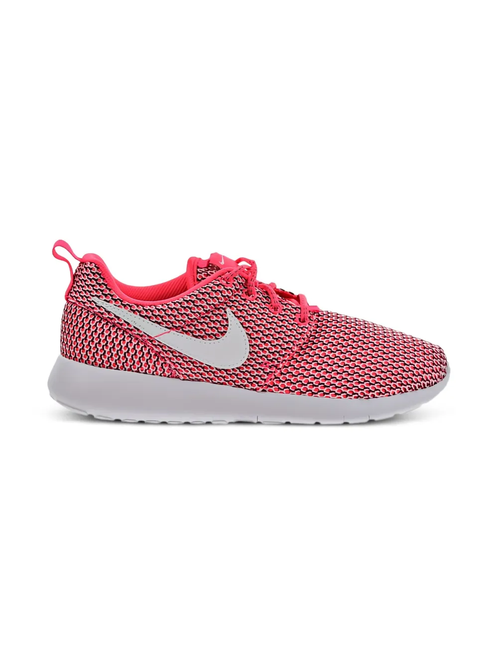 Nike Kids Roshe One "Racer Pink White Black" sneakers Roze