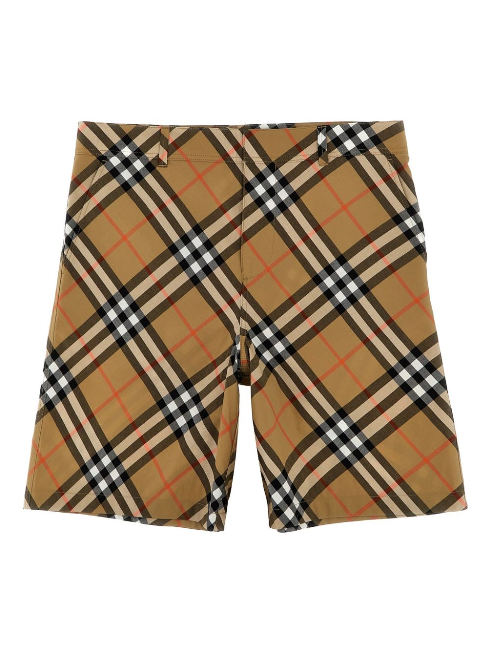 Burberry Kids checked bermuda shorts Bruin