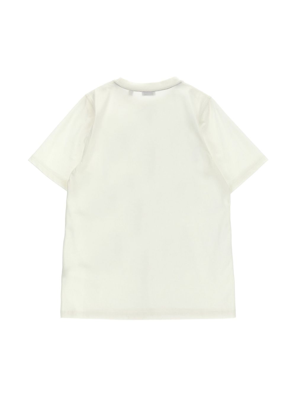 Burberry Kids EKD cotton T-shirt - Wit