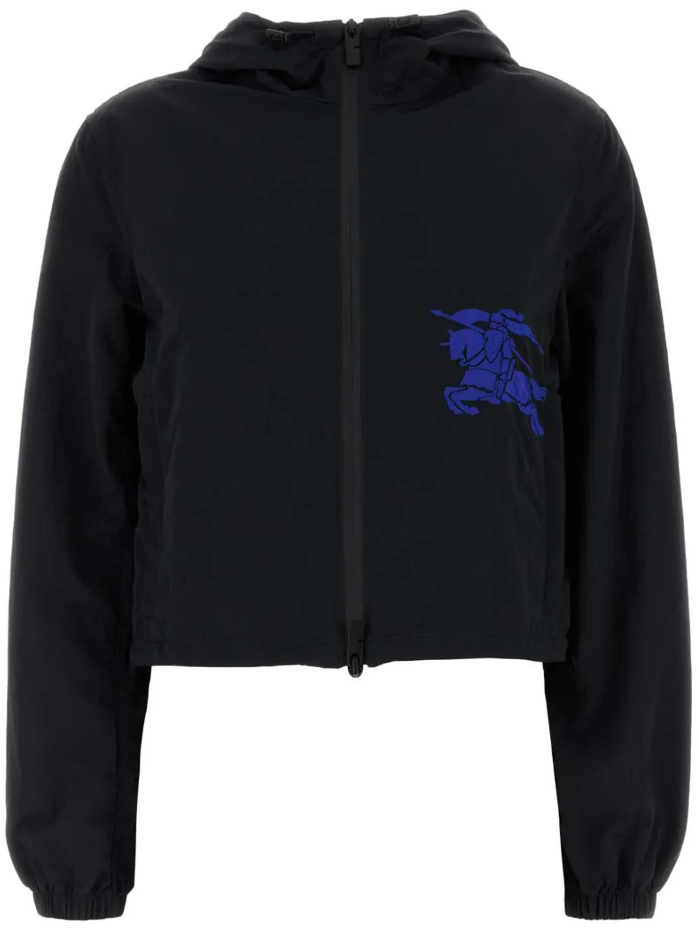 Burberry Nylon jack met capuchon Zwart