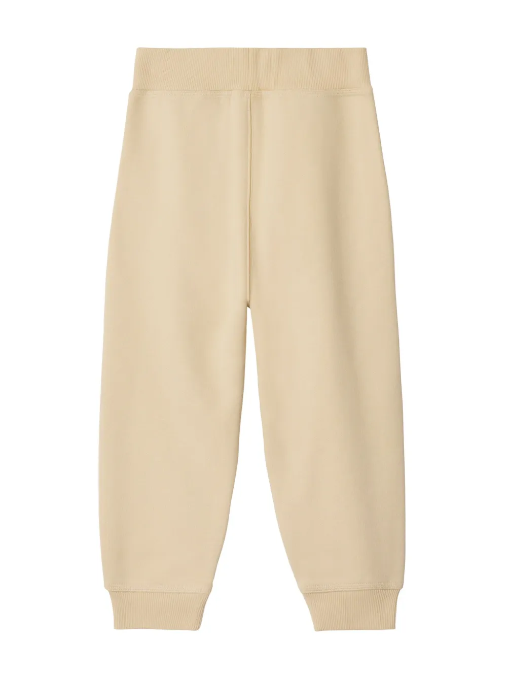 Burberry Kids Katoenen trainingsbroek - Beige