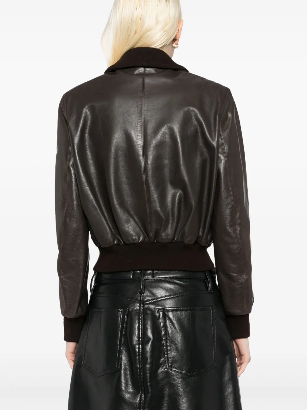 Pre-owned Chanel 1990-2000s Zip Fastening Jacket In Brown