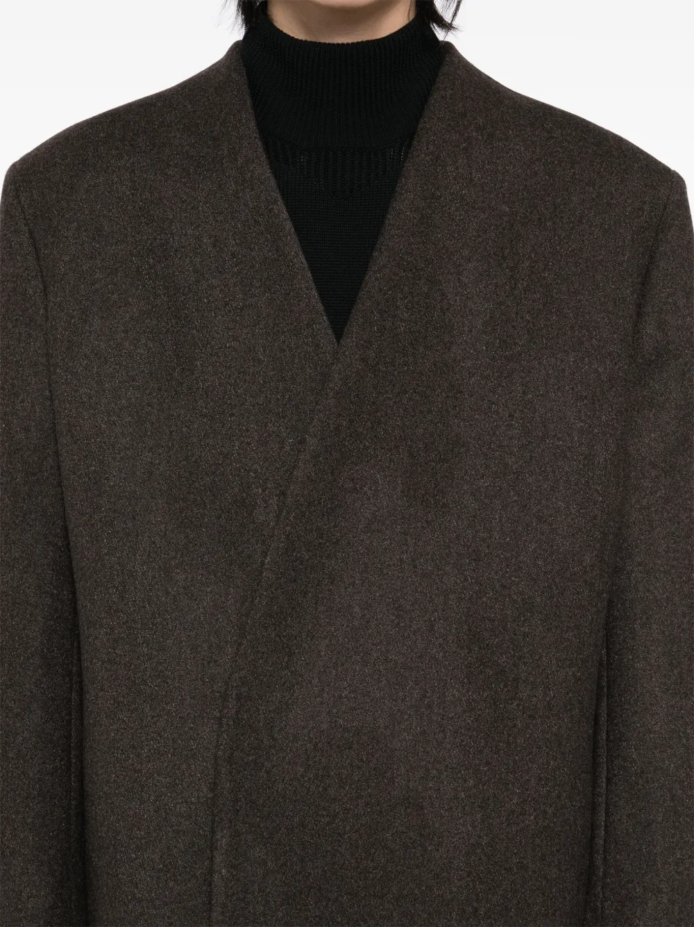 Fear Of God Blazer met dubbele rij knopen Bruin