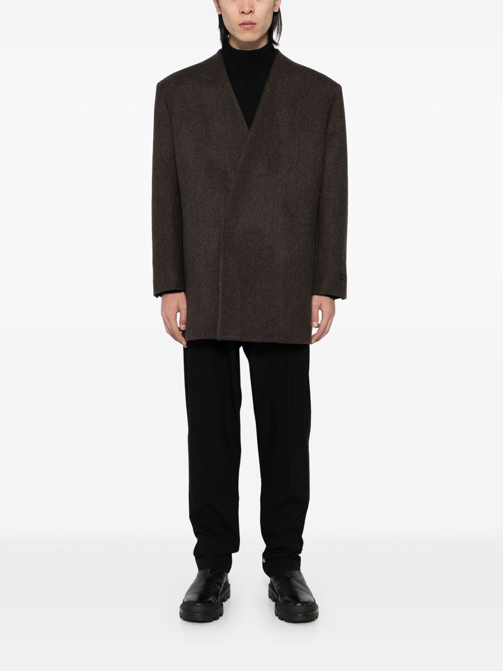 Fear Of God Blazer met dubbele rij knopen - Bruin