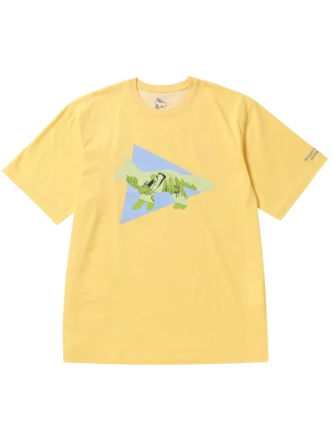 and Wander x Maison Kitsune T恤