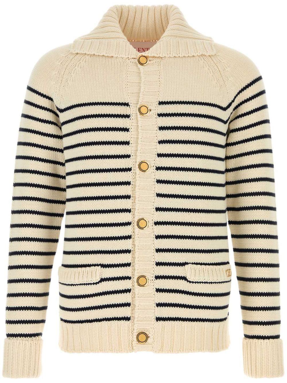 striped cardigan