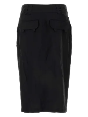 美品 希少 90‘s Yves Saint Laurentレザーペンシルスカート Saint Laurent（サンローラン）ウィメンズ スカート - FARFETCH