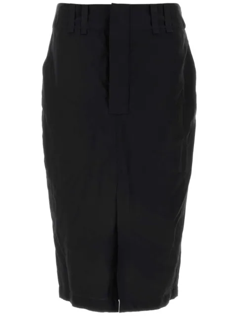 Saint Laurent crepe skirt