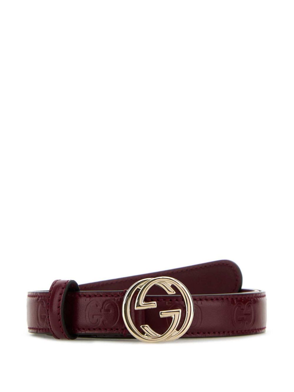 Gucci logo belt