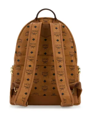 Medium Sac à dos Stark en Visetos Cognac | MCM