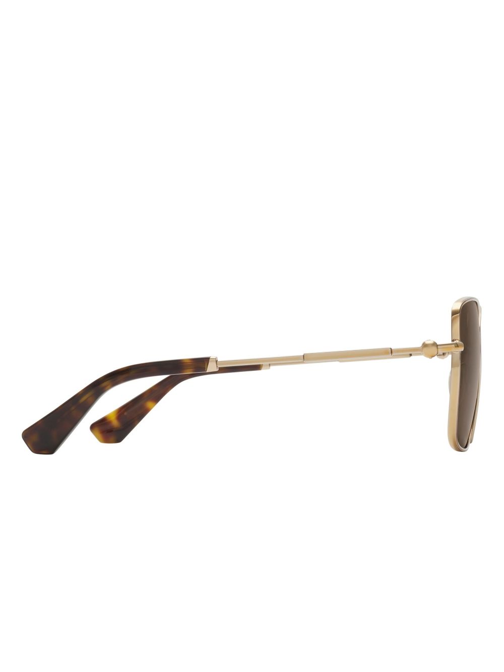 Burberry Logo Square sunglasses - Goud