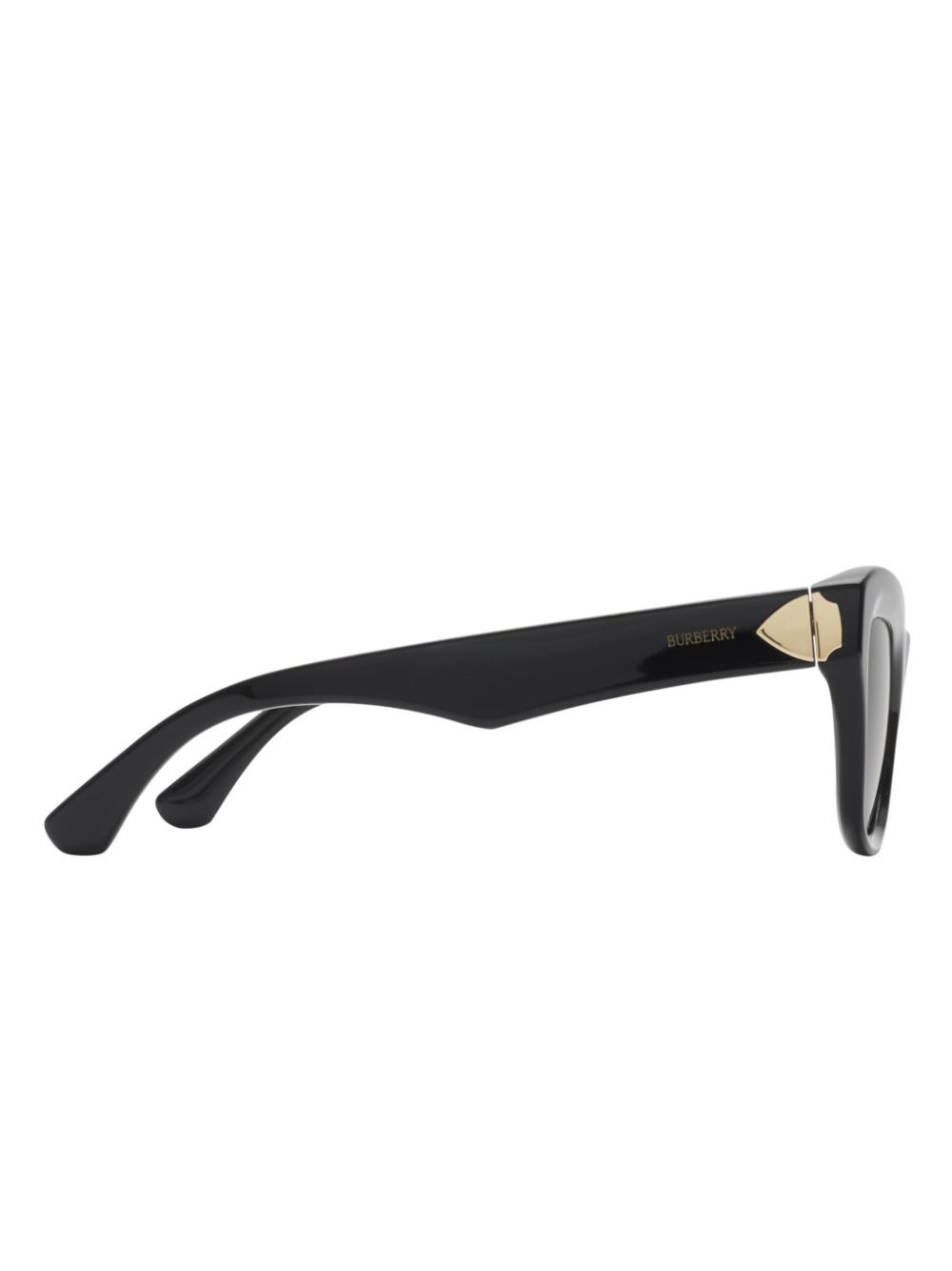 Burberry Shield Hinge sunglasses - Zwart