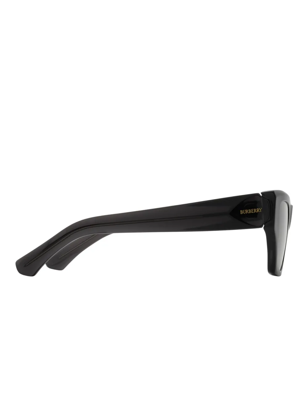 Burberry Womens Grey Be4441u Cat-eye Acetate Sunglasses In Black