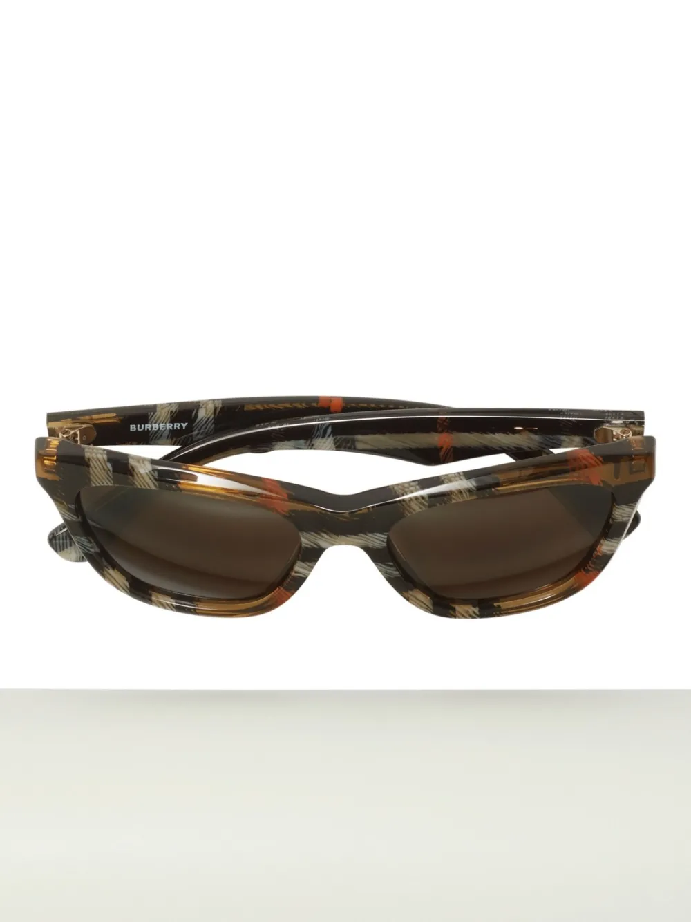 Burberry Code Sunglasses In Brown