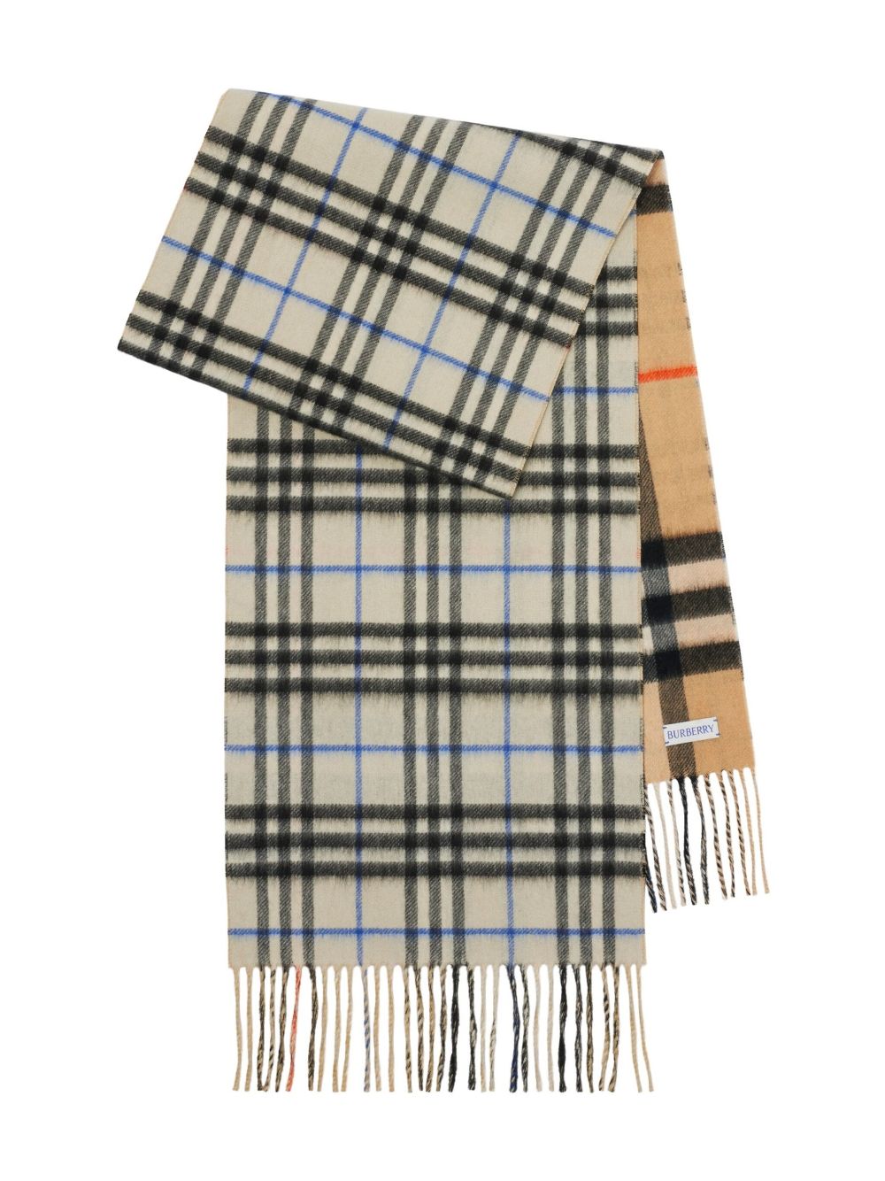 Burberry reversible cashmere scarf - Beige