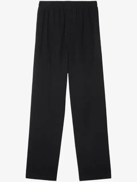 Burberry pantalones con pretina elástica