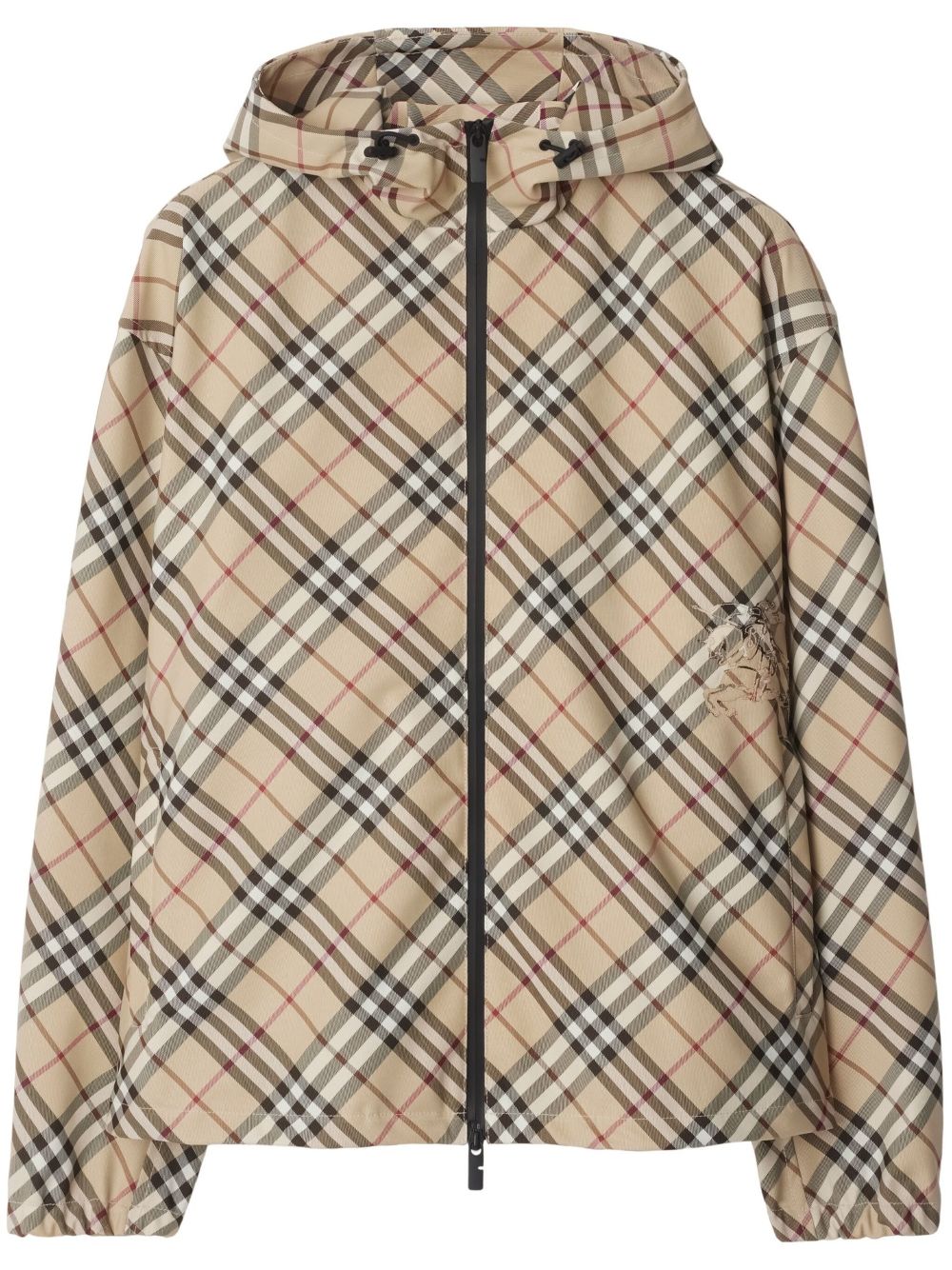 reversible check jacket